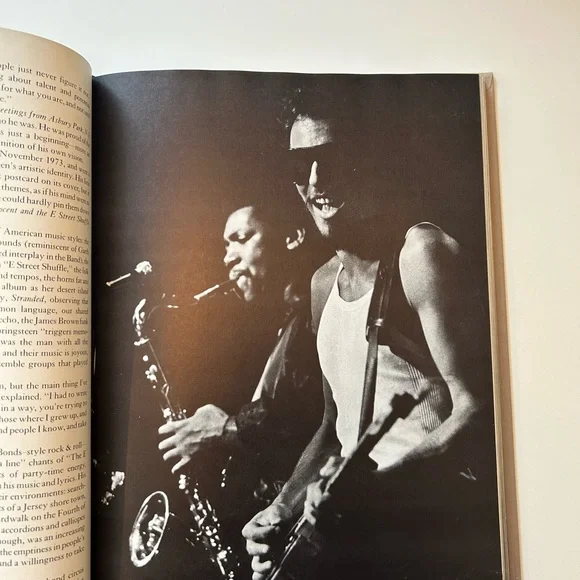 Springsteen Hardcover Book - Picture 3 of 9